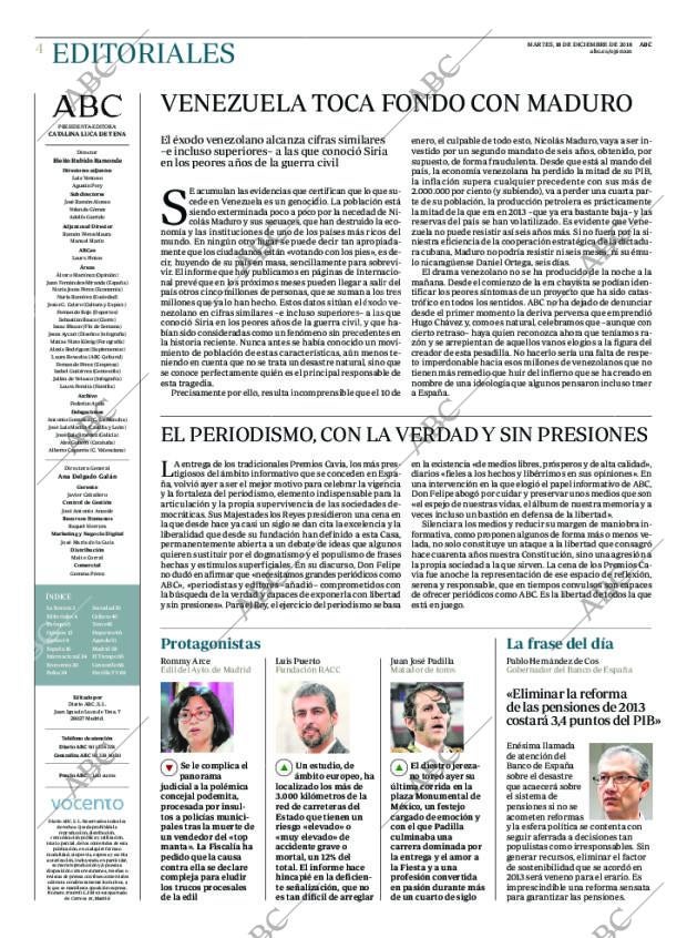 ABC MADRID 18-12-2018 página 4