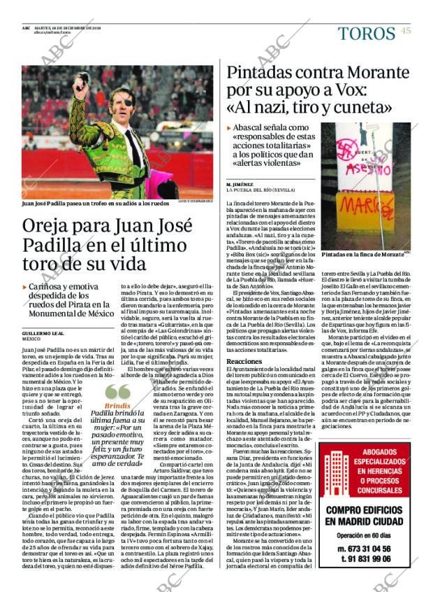 ABC MADRID 18-12-2018 página 45