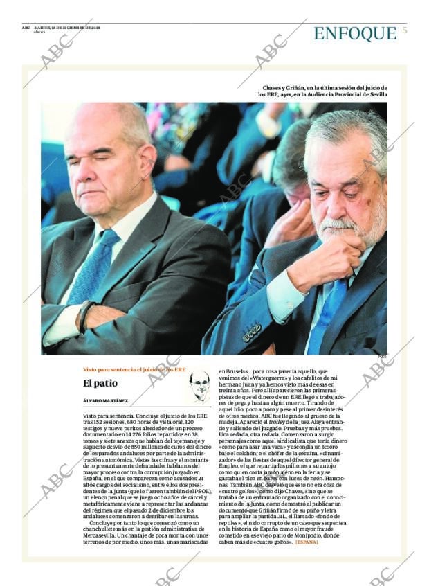 ABC MADRID 18-12-2018 página 5