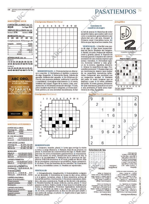 ABC MADRID 20-12-2018 página 79