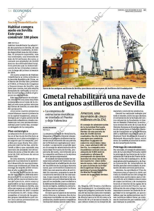 ABC SEVILLA 21-12-2018 página 54