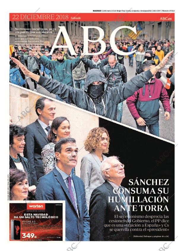 ABC MADRID 22-12-2018 página 3