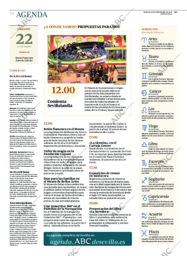 ABC SEVILLA 22-12-2018 página 34