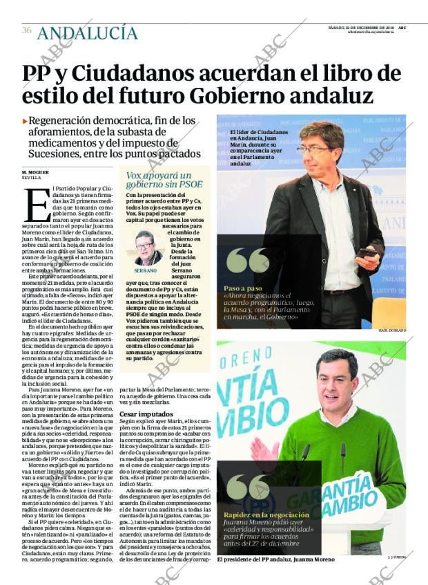 ABC SEVILLA 22-12-2018 página 36