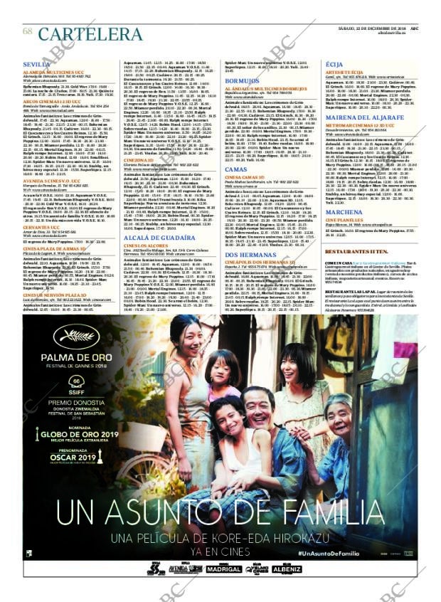 ABC SEVILLA 22-12-2018 página 68