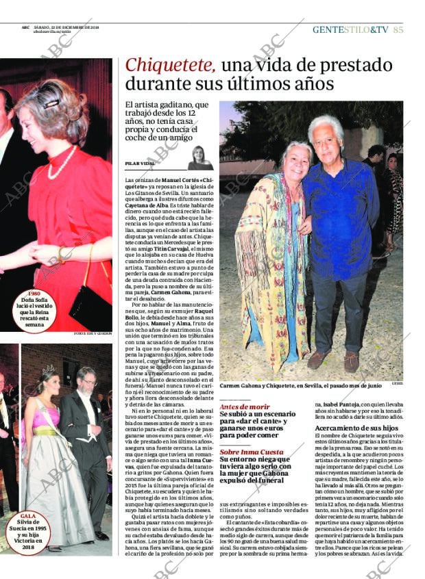 ABC SEVILLA 22-12-2018 página 85