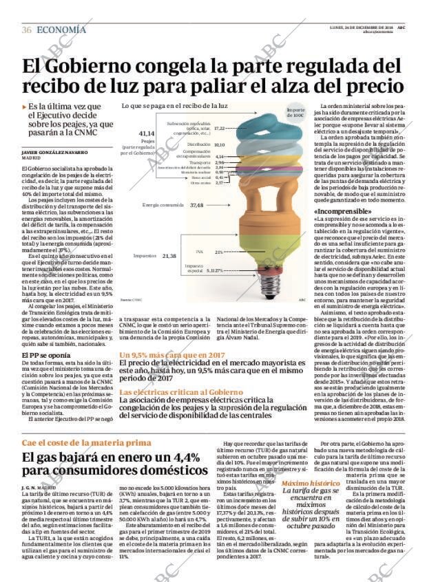 ABC MADRID 24-12-2018 página 36