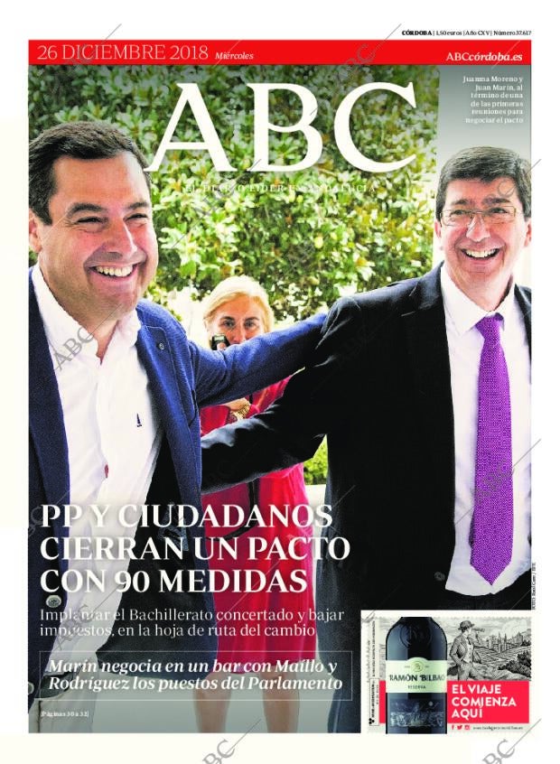 ABC CORDOBA 26-12-2018 página 1