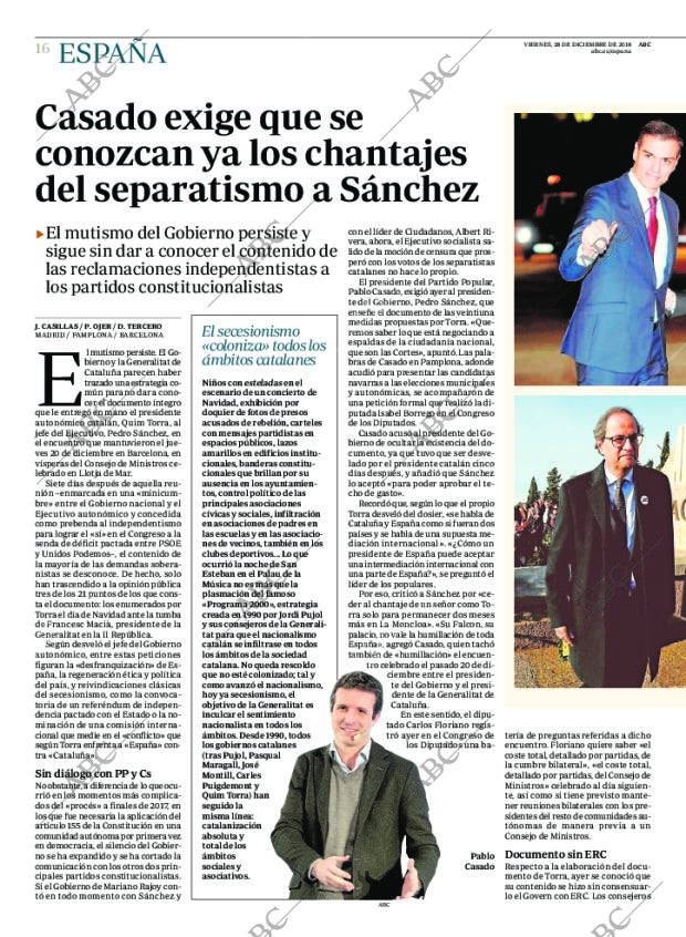 ABC MADRID 28-12-2018 página 16