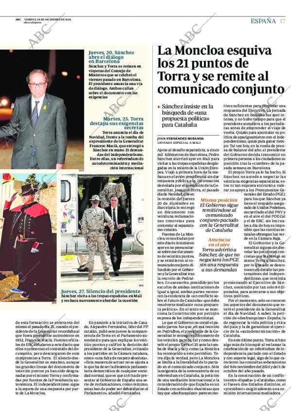 ABC MADRID 28-12-2018 página 17