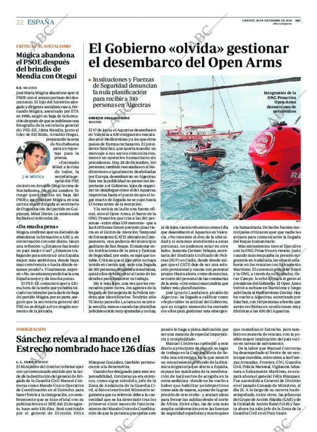 ABC MADRID 28-12-2018 página 22