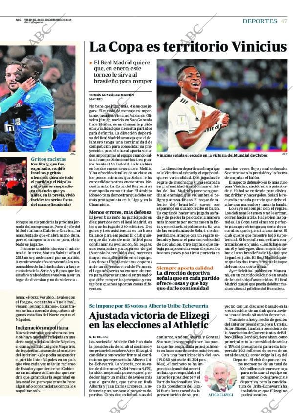 ABC MADRID 28-12-2018 página 47