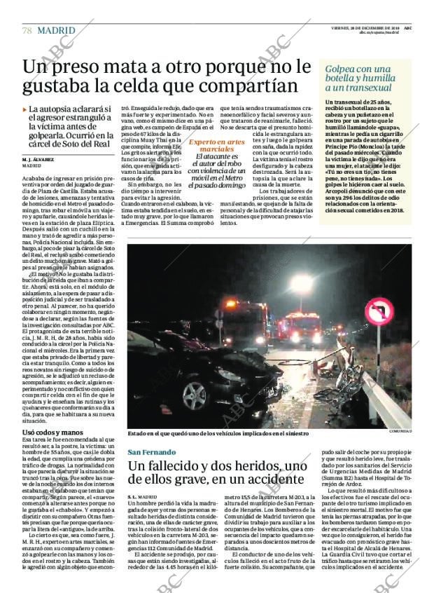 ABC MADRID 28-12-2018 página 78