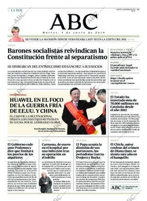 ABC MADRID 01-01-2019 página 2