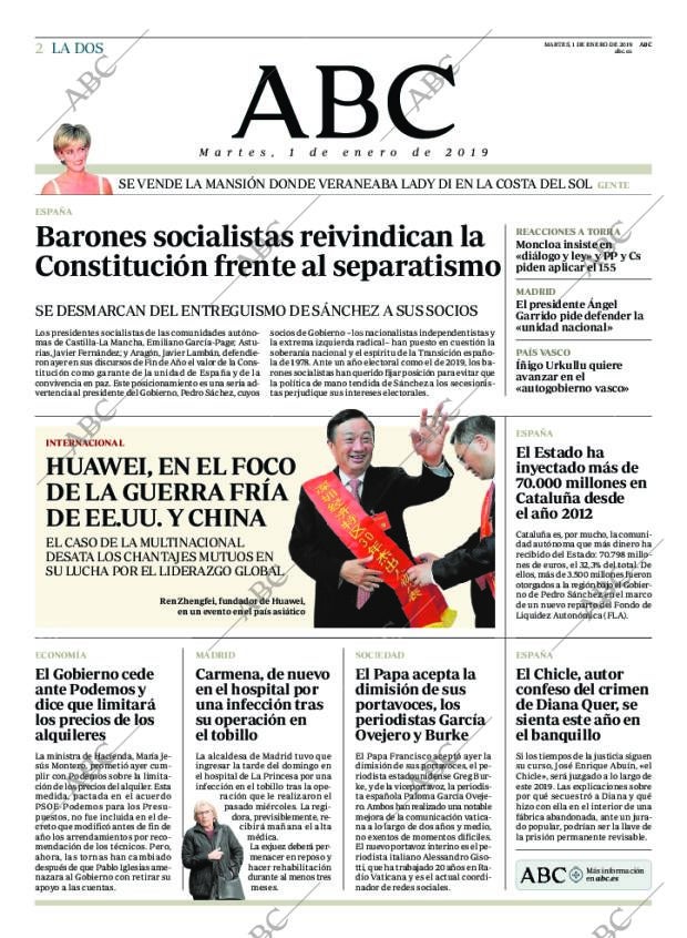 ABC MADRID 01-01-2019 página 2