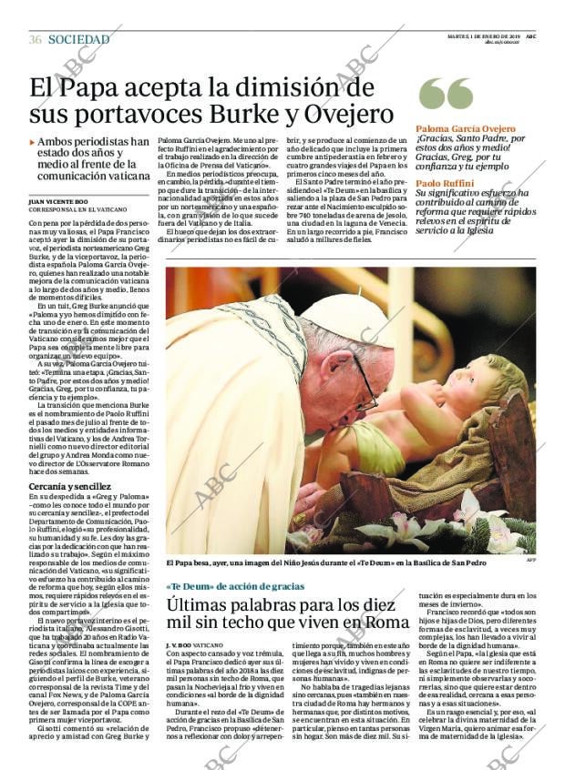 ABC MADRID 01-01-2019 página 36