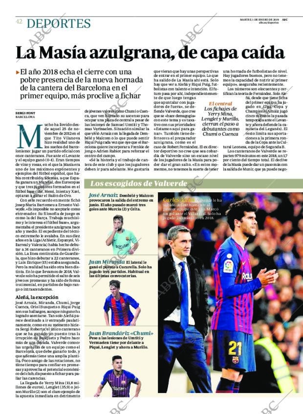 ABC MADRID 01-01-2019 página 42