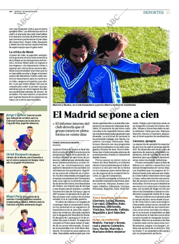 ABC MADRID 01-01-2019 página 43