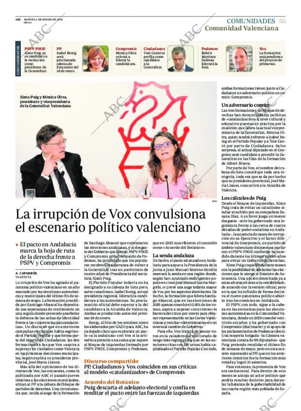 ABC MADRID 01-01-2019 página 55