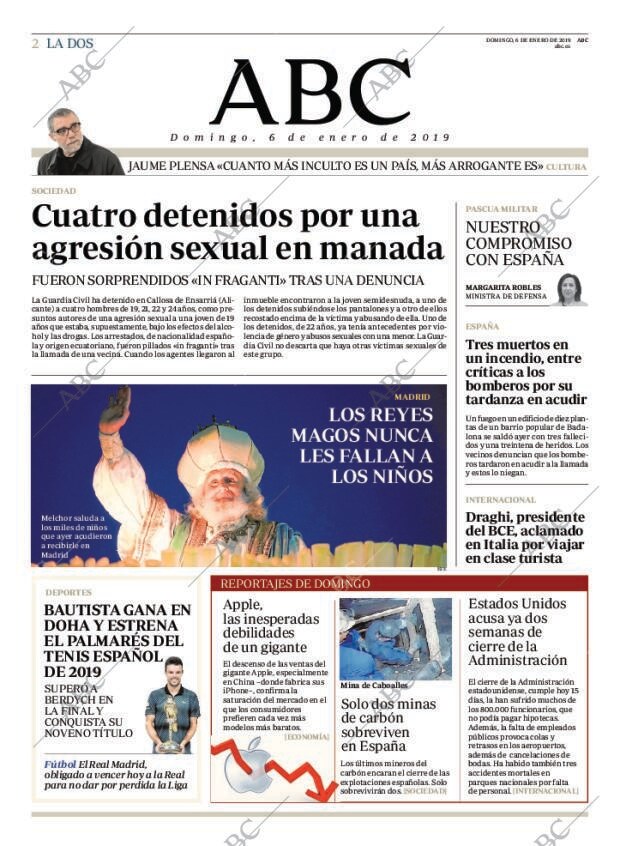 ABC MADRID 06-01-2019 página 2