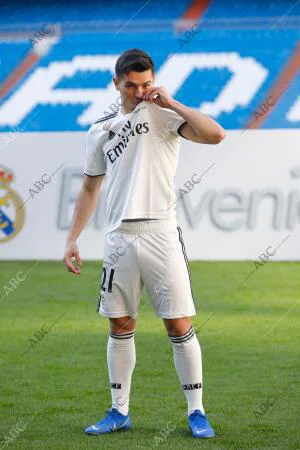 Presentación oficial de Brahim Díaz como nuevo jugador del Real Madrid