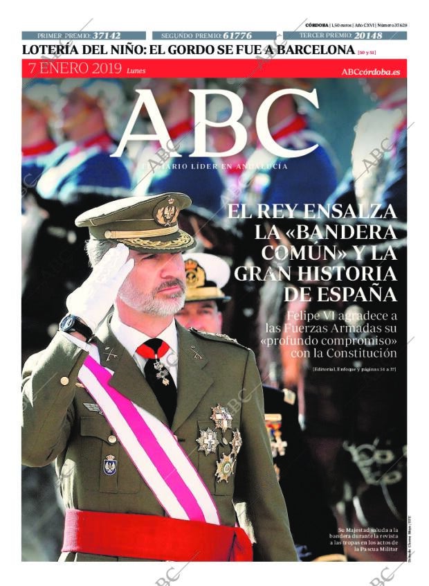 ABC CORDOBA 07-01-2019 página 1