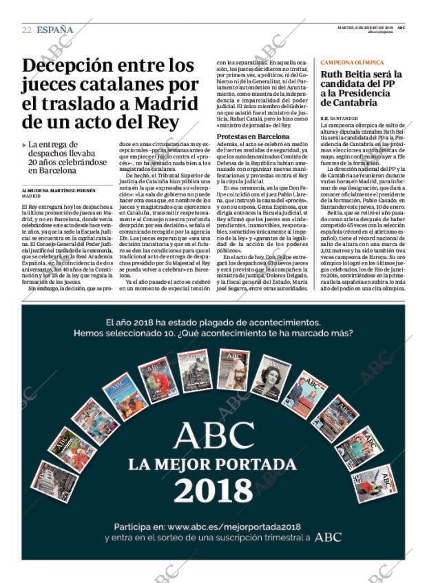 ABC MADRID 08-01-2019 página 22