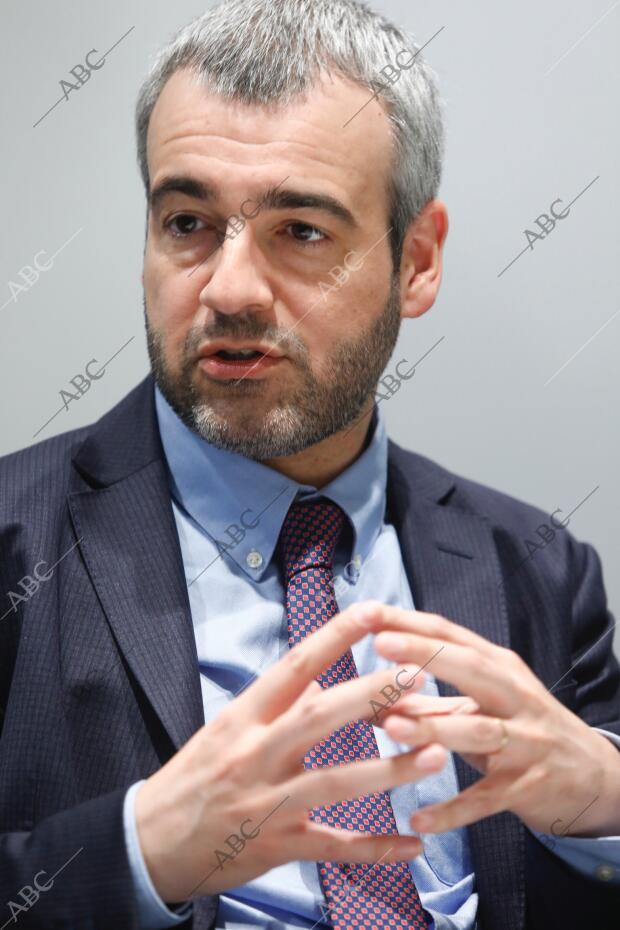 Entrevista A Maurici Lucena, presidente de Aena en su Sede Archivo ABC