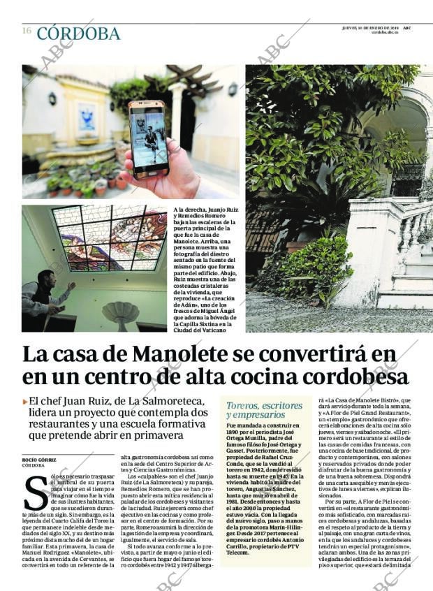 ABC CORDOBA 10-01-2019 página 16