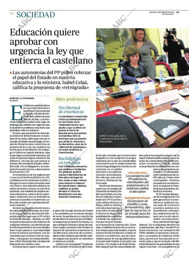 ABC CORDOBA 10-01-2019 página 50