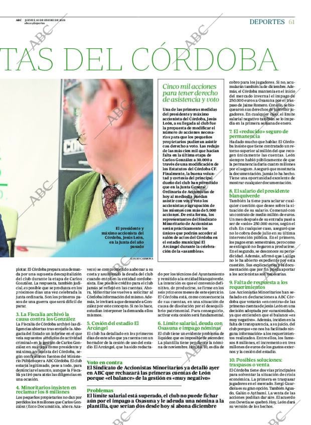 ABC CORDOBA 10-01-2019 página 61
