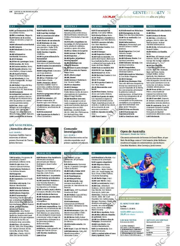 ABC CORDOBA 10-01-2019 página 71