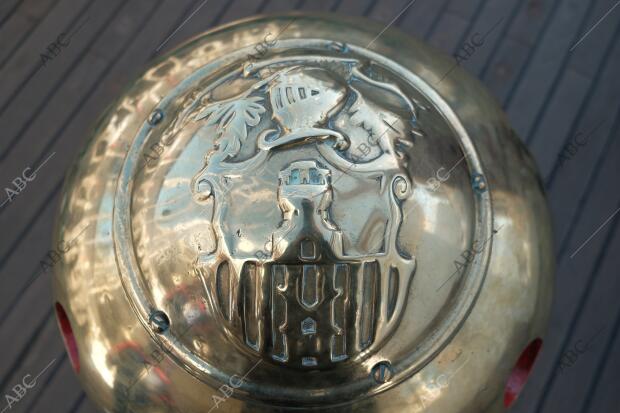 El buque escuela Juan Sebastian de Elcano, preparado para iniciar su XCI crucero...