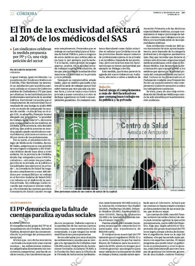 ABC CORDOBA 11-01-2019 página 22