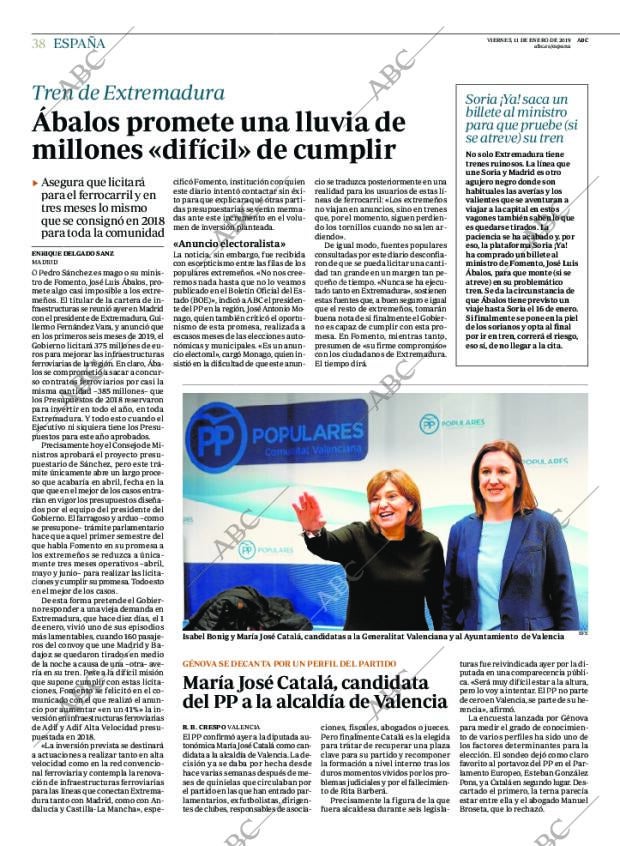 ABC CORDOBA 11-01-2019 página 38