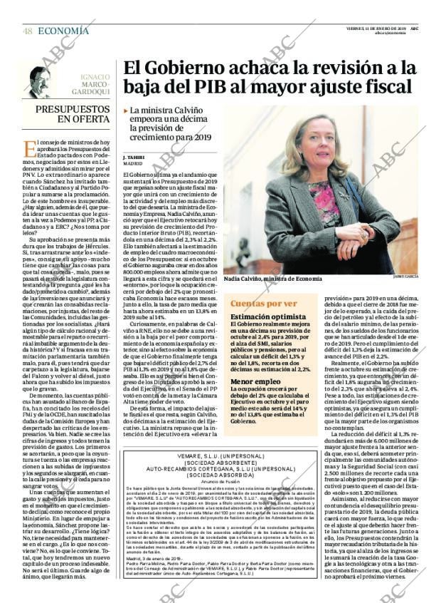 ABC CORDOBA 11-01-2019 página 48