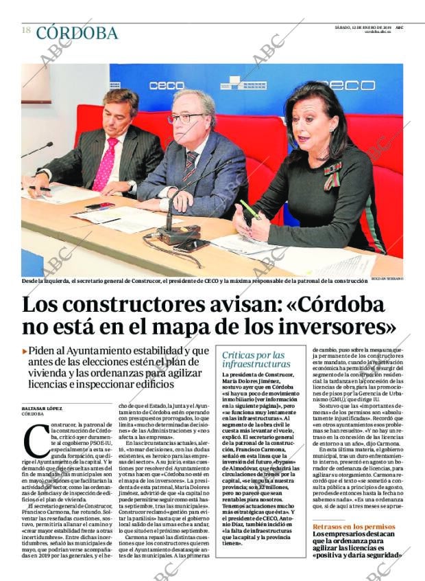 ABC CORDOBA 12-01-2019 página 18