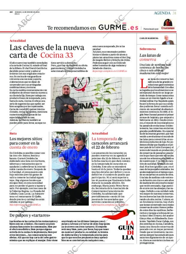 ABC CORDOBA 12-01-2019 página 31