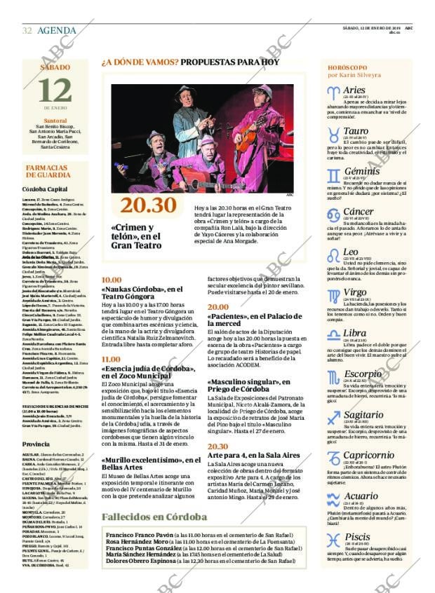 ABC CORDOBA 12-01-2019 página 32