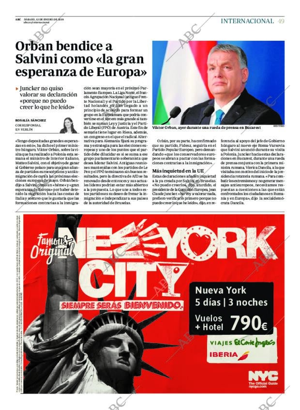 ABC CORDOBA 12-01-2019 página 49