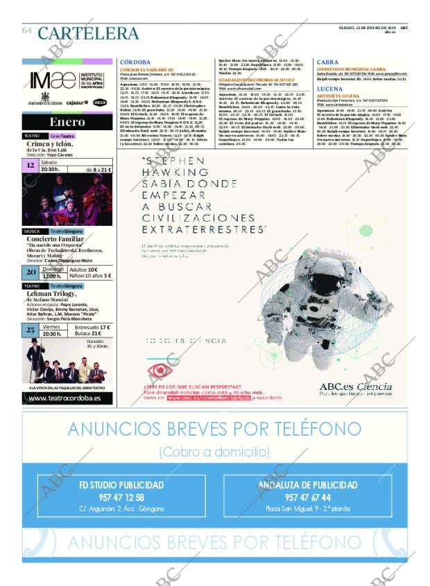 ABC CORDOBA 12-01-2019 página 64