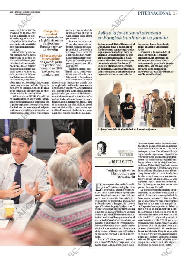 ABC MADRID 12-01-2019 página 25