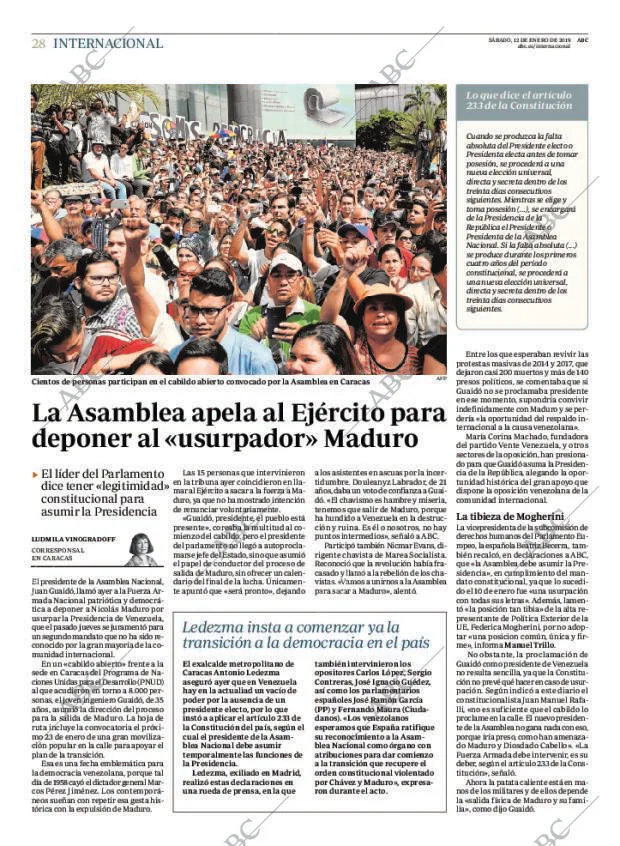 ABC MADRID 12-01-2019 página 28