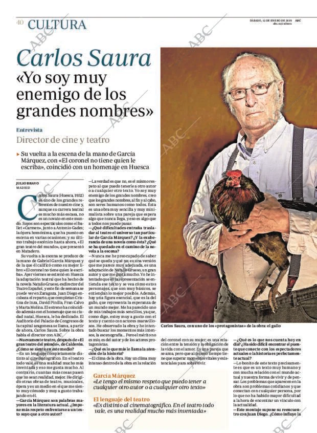 ABC MADRID 12-01-2019 página 40