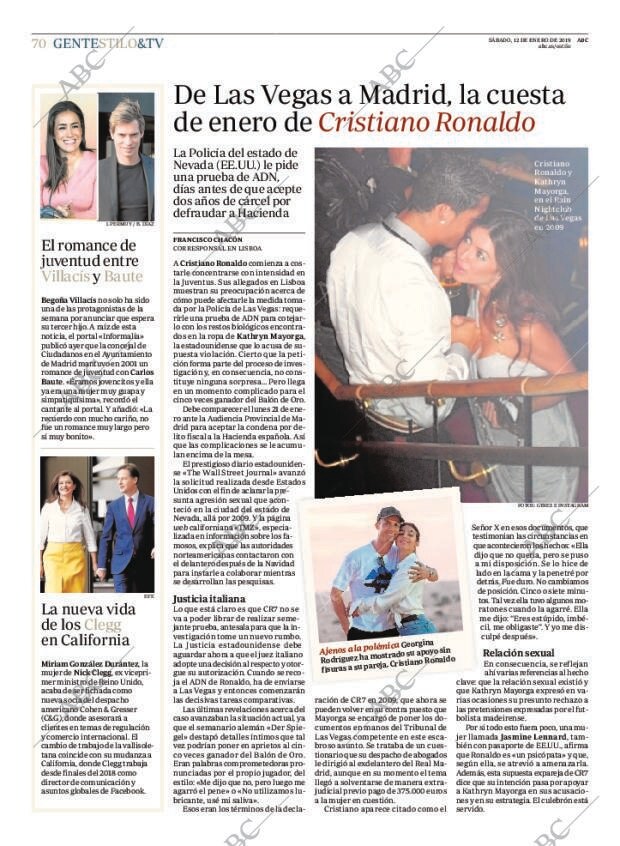 ABC MADRID 12-01-2019 página 70