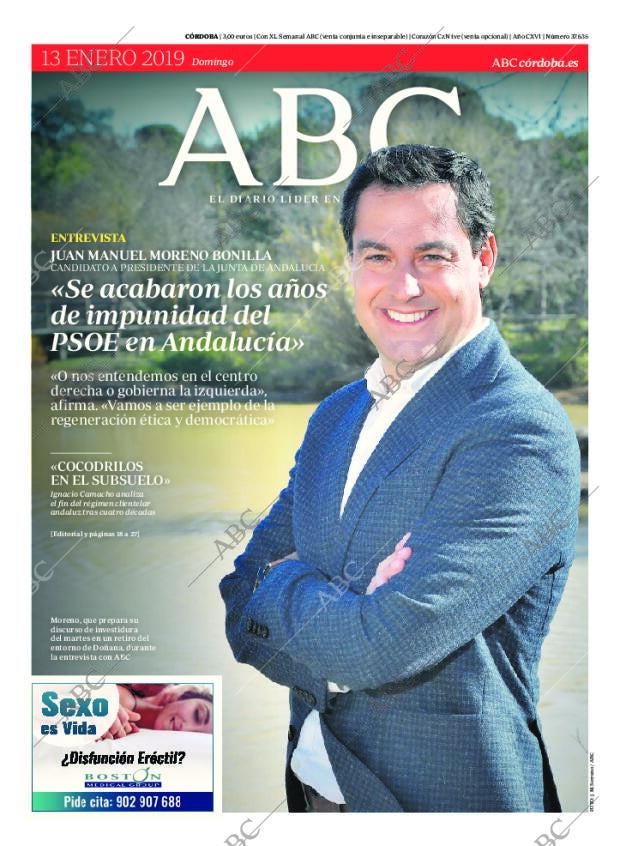 ABC CORDOBA 13-01-2019 página 1
