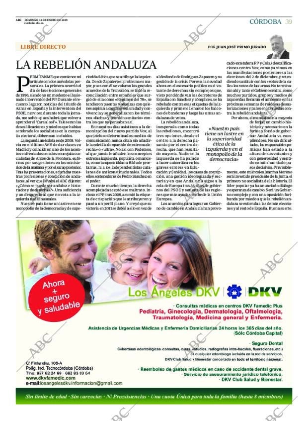 ABC CORDOBA 13-01-2019 página 39