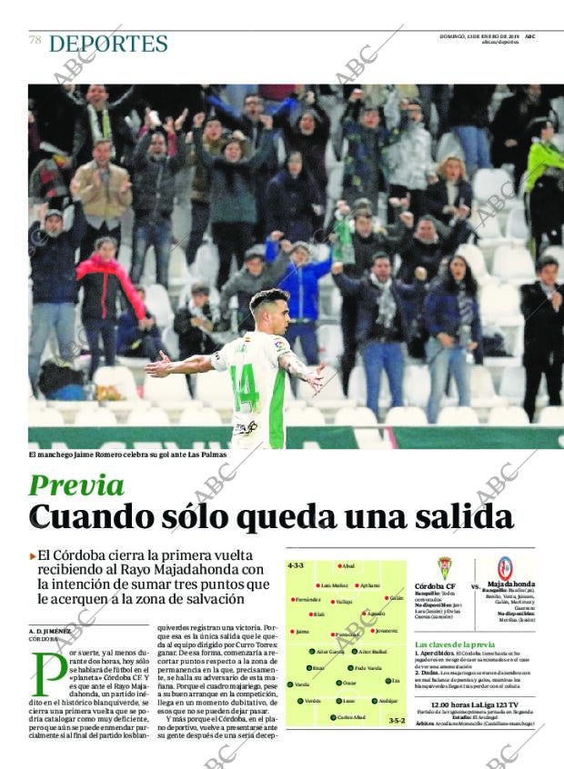ABC CORDOBA 13-01-2019 página 78