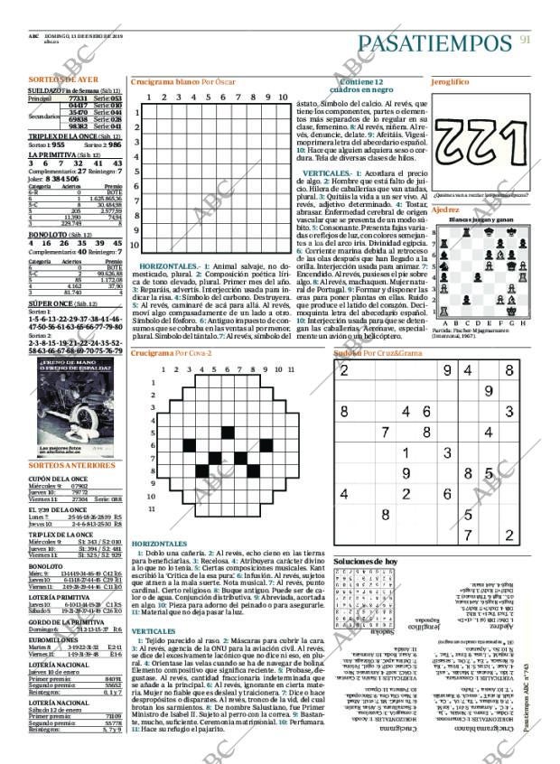 ABC CORDOBA 13-01-2019 página 91