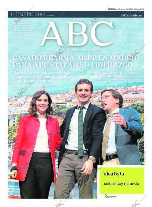 ABC CORDOBA 14-01-2019 página 1